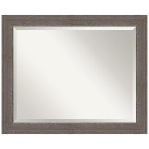 Amanti Art Alta Brown Grey 32.5 in. H x 26.5 in. W Framed Wall