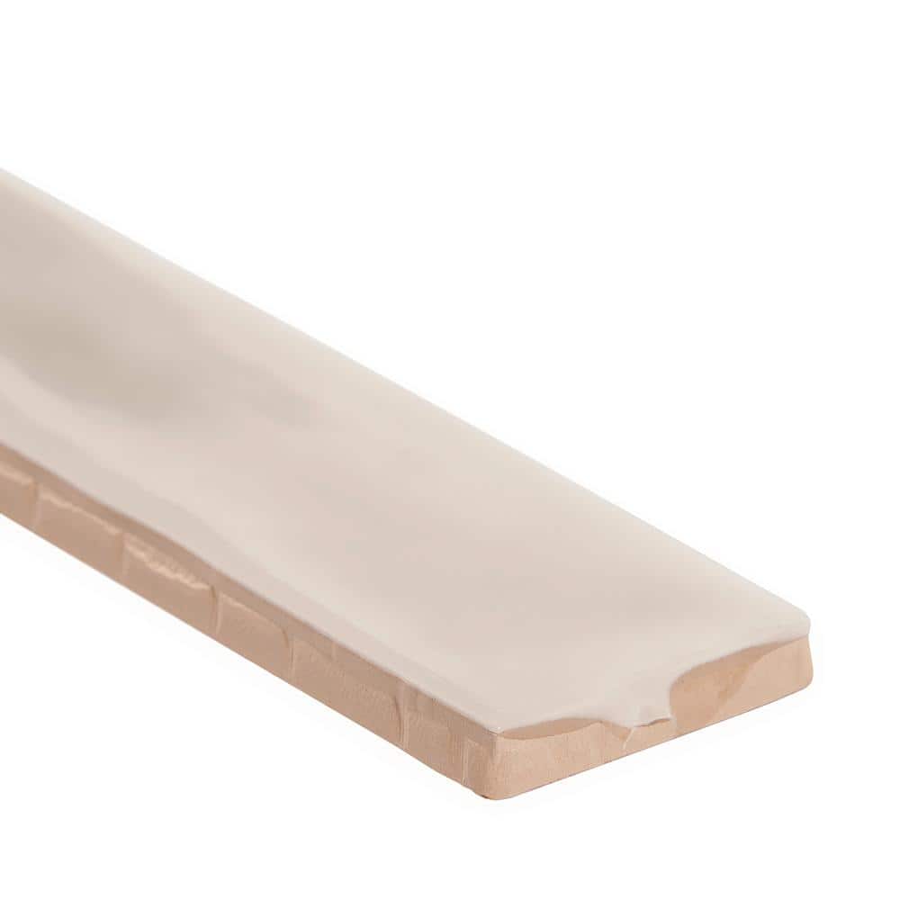 Capetown Beige 2" x 20" Polished Ceramic Subway Wall Tile