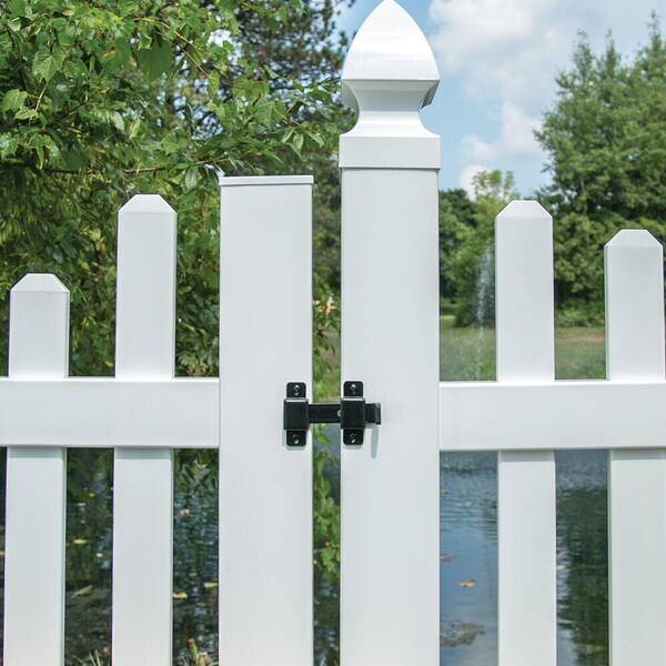 4.812 in. x 3.125 in. Stainless Steel Slide Bar Latch