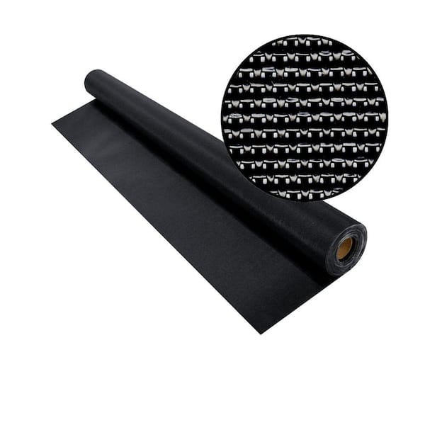60 in. x 25 ft. Black SunTex 90