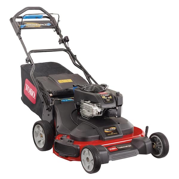 Toro Timemaster 30 In Briggs Stratton Personal Pace Self Propelled Walk Behind Gas Lawn Mower With Spin Stop 21199 The Home Depot