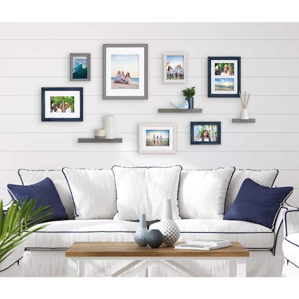 Bordeaux Blue Picture Frame (Set of 10)