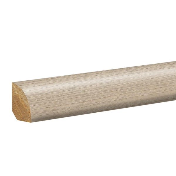 PERFORMANCE ACCESSORIES Hockley 0.62 in. T x 0.75 in. W x 94.5 in. L Textured Wood Look Laminate Moulding/Trim Quarter Round Molding