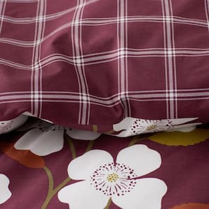 Company Cotton Adley Floral Percale Duvet Cover