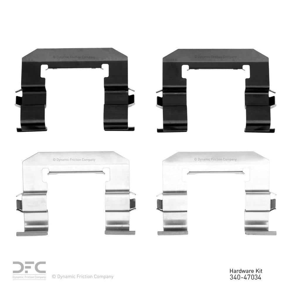 DFC Disc Brake Hardware Kit 34047034 The Home Depot