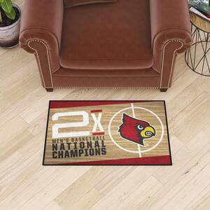 FANMATS 14659 Louisville Cardinals Man Cave UltiMat Rug - 5ft. x 8ft. |  Sports Fan Area Rug, Home Decor Rug and Tailgating Mat