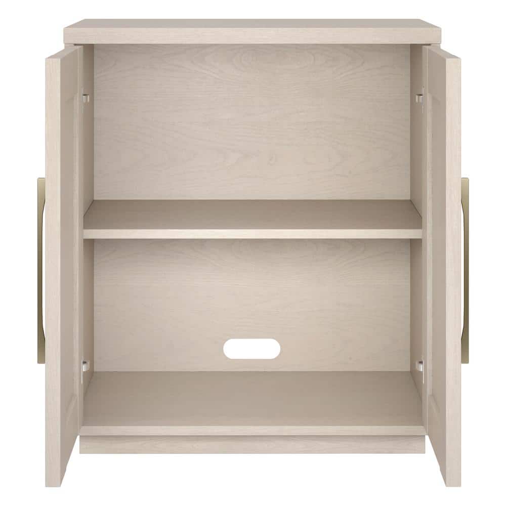 Alder White Adjustable Shelving Office Cabinet