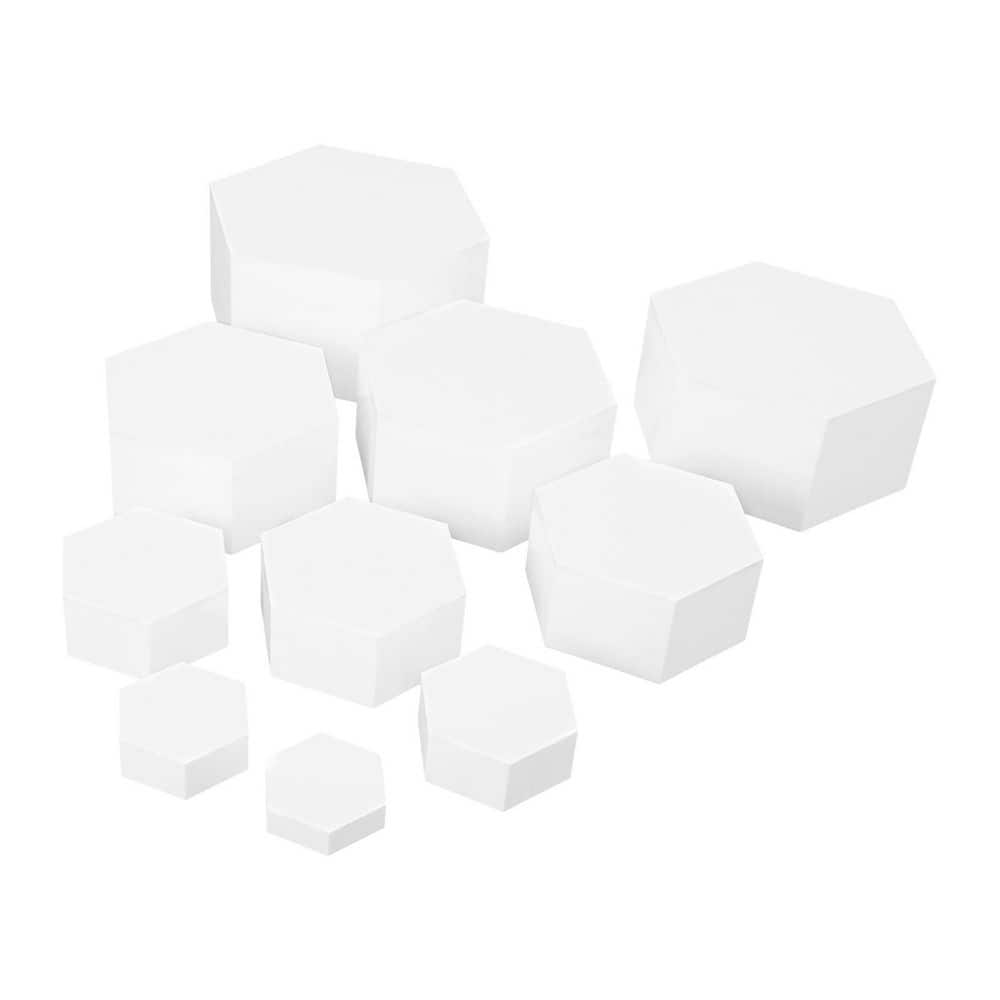 White Acrylic Decorative Stand Party Wedding Dessert Food Decorative Stand (Set of 10) price history on PriceWatchPro