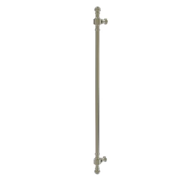 Allied Brass Retro Wave Collection 18 in. Center-to-Center Refrigerator Pull in Polished Nickel