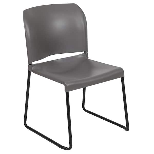 Carnegy Avenue Gray Plastic Side Chair