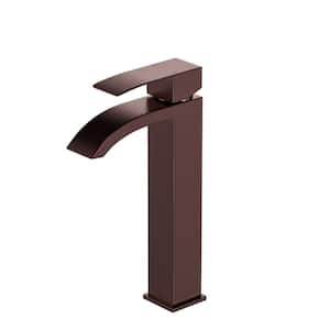 Single-Handle Single Hole Bathroom Faucet in Oil Rubbed Bronze