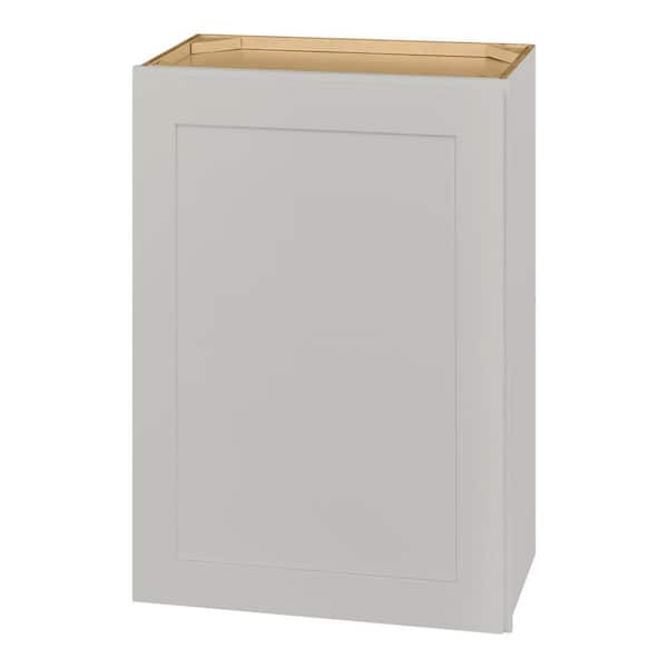 Avondale 21 in. W x 12 in. D x 30 in. H Ready to Assemble Plywood Shaker Wall Kitchen Cabinet in Dove Gray