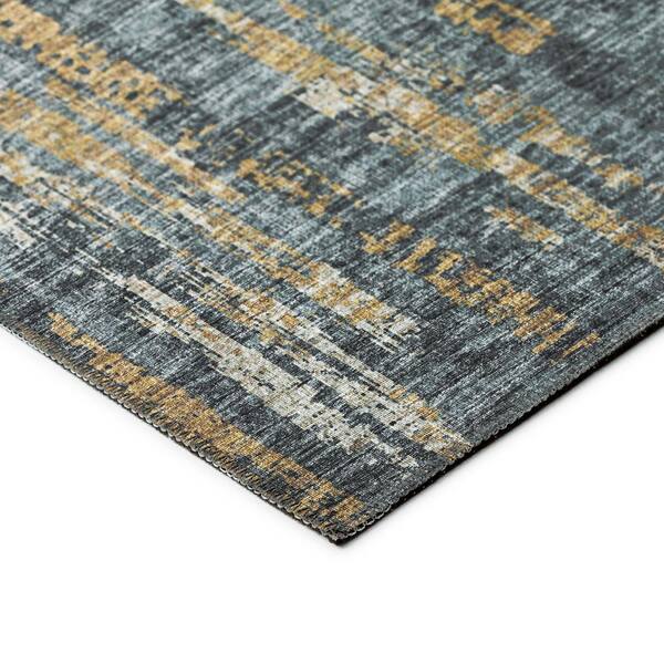Rylee Granite 9 ft. x 12 ft. Geometric Indoor/Outdoor Area Rug