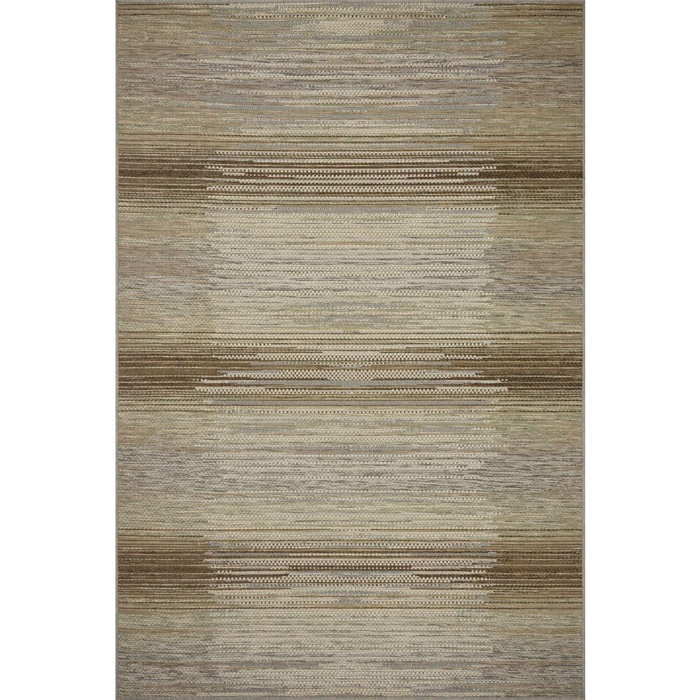 Saylor Earth / Natural 7 ft. 6 in. x 7 ft. 6 in. Round Indoor/Outdoor Area Rug price history on PriceWatchPro