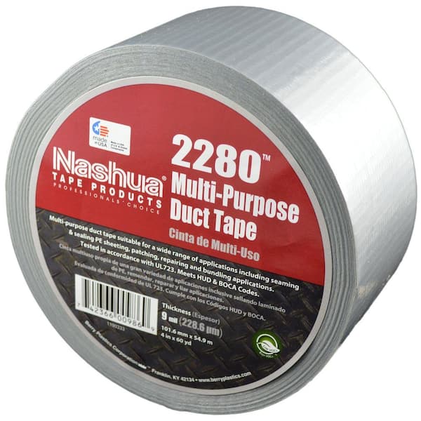 Heavy Duty Nashua 398 Silver Duct Tape (4 x 60yds.)