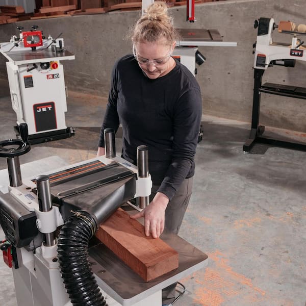 Jet JWP-15BHH 15 in. Helical Cutterhead Planer 722155 - The Home Depot