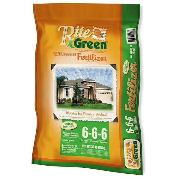 RITE GREEN 33 lb. Organic Tree, Shrub and Garden Fertilizer 150033