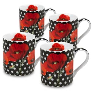 Konitz 8 Piece White Coffee Bar 1 Porcelain Espresso Cup And Saucer Sets Gift Boxed 2750010001 The Home Depot