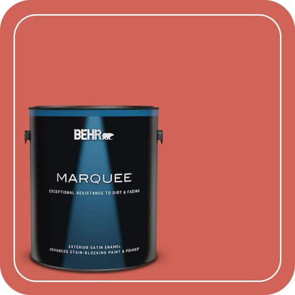 BEHR MARQUEE 1 gal. Home Decorators Collection #HDC-MD-05 Desert Coral Satin Enamel Exterior Paint & Primer
