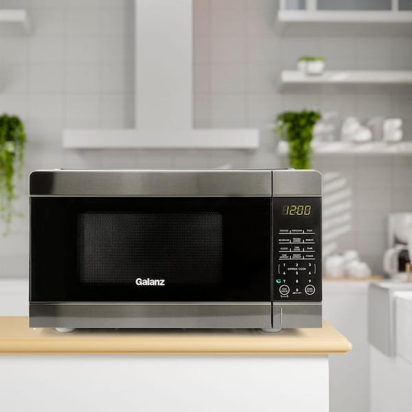 Galanz 0.9 Cu ft Air Fry newest Microwave, 900 Watts, Stainless Steel