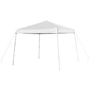 8 ft. x 8 ft. White Pop-Up Canopy