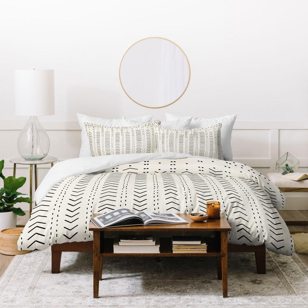 DenyDesigns. Beige Full 100% Cotton Iveta Abolina Mud Cloth Inspo 