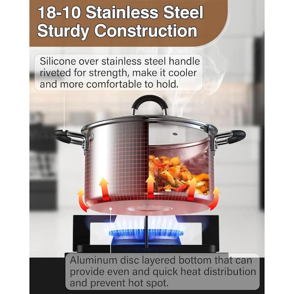 https://images.thdstatic.com/productImages/11e194c9-4b57-455c-b2ce-67a44445880b/svn/stainless-steel-cook-n-home-pot-pan-sets-02408-44_600.jpg