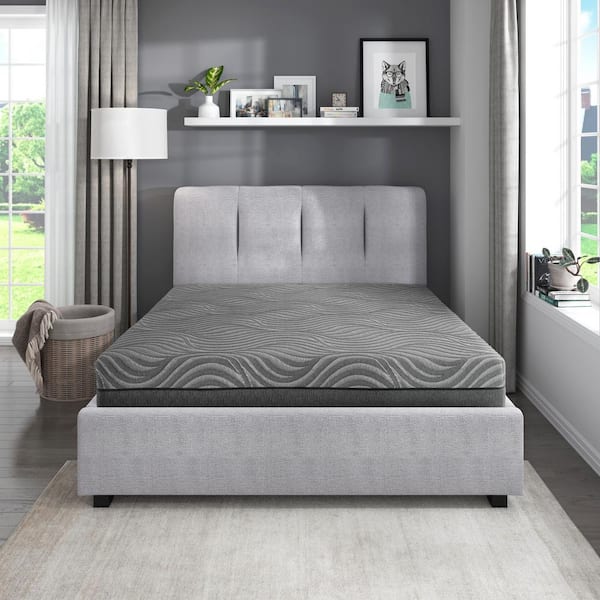 EVERGLADE HOME Vela 11 in. Twin XL Copper-Infused Memory Foam Hybrid Mattress