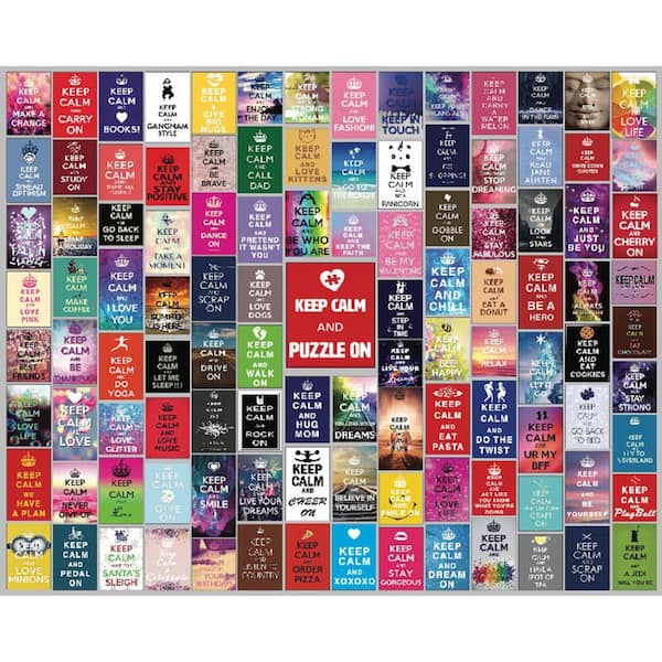 Hart Puzzles Keep Calm Puzzle On Puzzle by Steve Smith