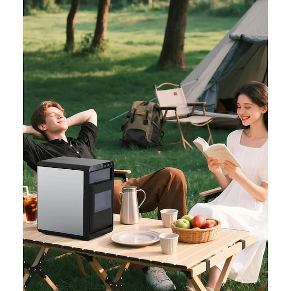 【本体¥4,444】完成品 幅90 SLICE 90 COUNTER RANGE COWSAR 9.45 in. 44 lb. Portable Ice Maker Countertop Nugget Ice