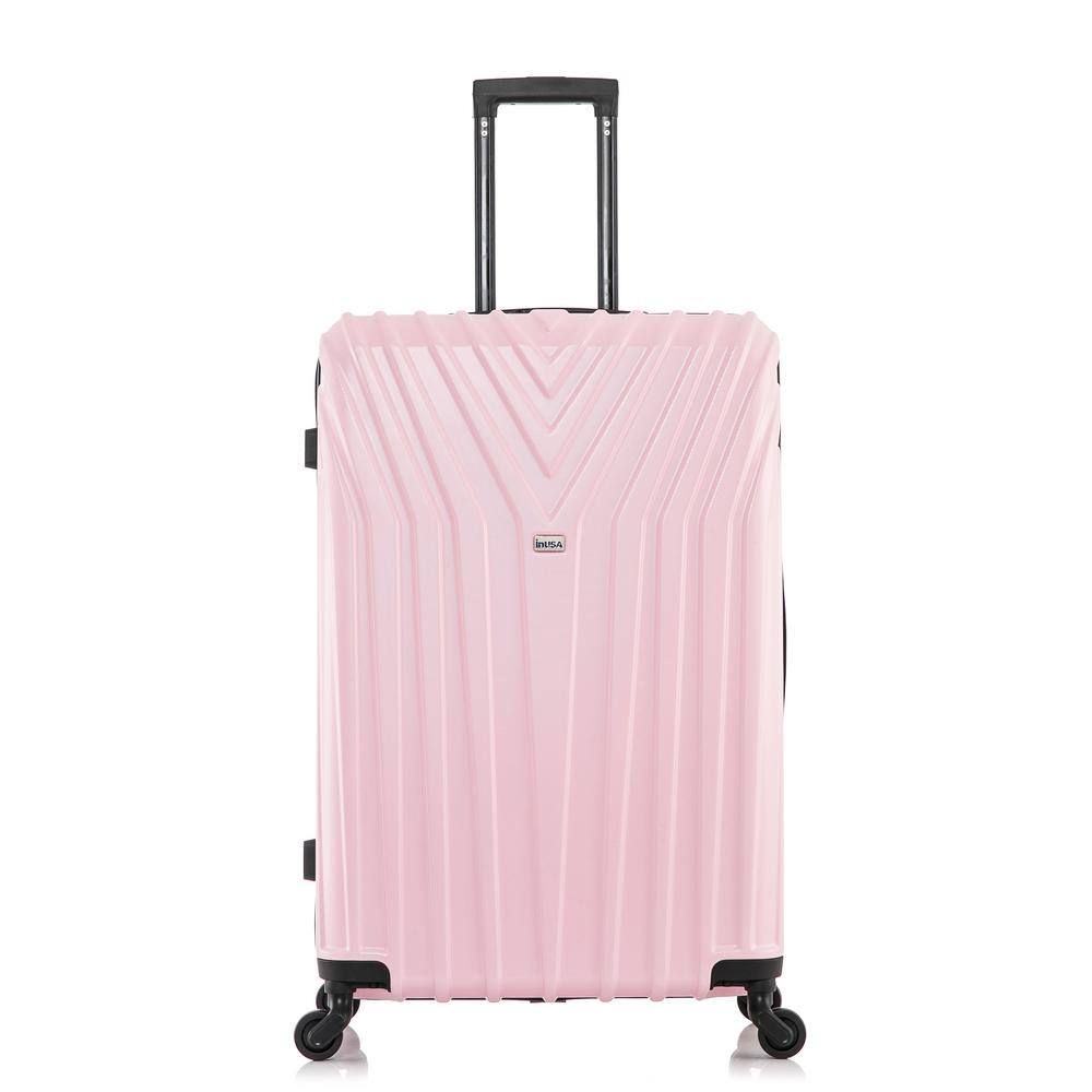 InUSA Vasty Lightweight Hardside Spinner 20 in. Carry-On Pink