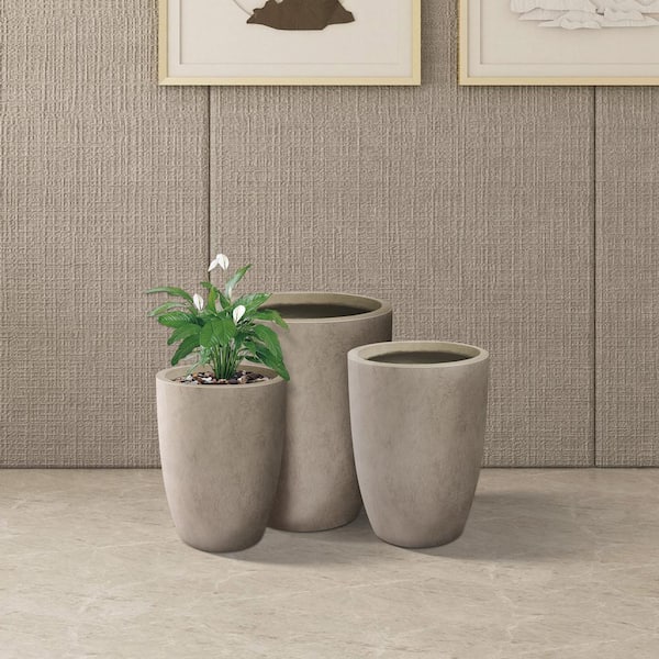 Concrete cloth pots also - Jath & Jahd's Concrete Pots