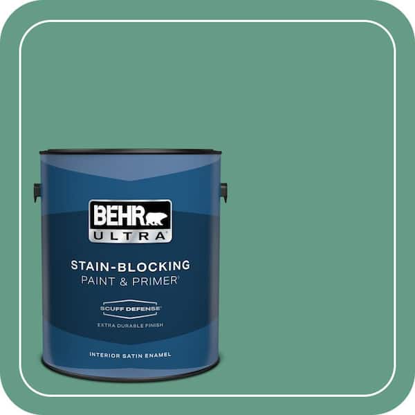 BEHR ULTRA 1 gal. #480D-5 Scotch Lassie Extra Durable Satin Enamel Interior Paint & Primer