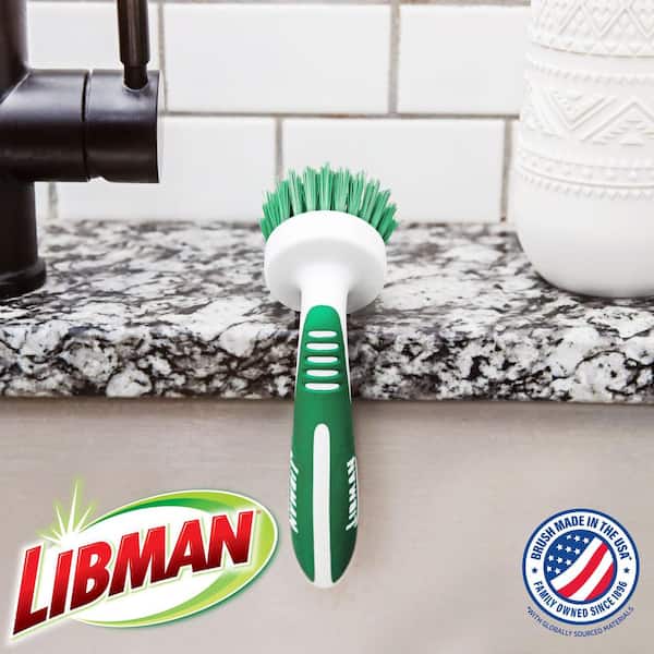 Curved Kitchen Scrub Brush (6-Pack)