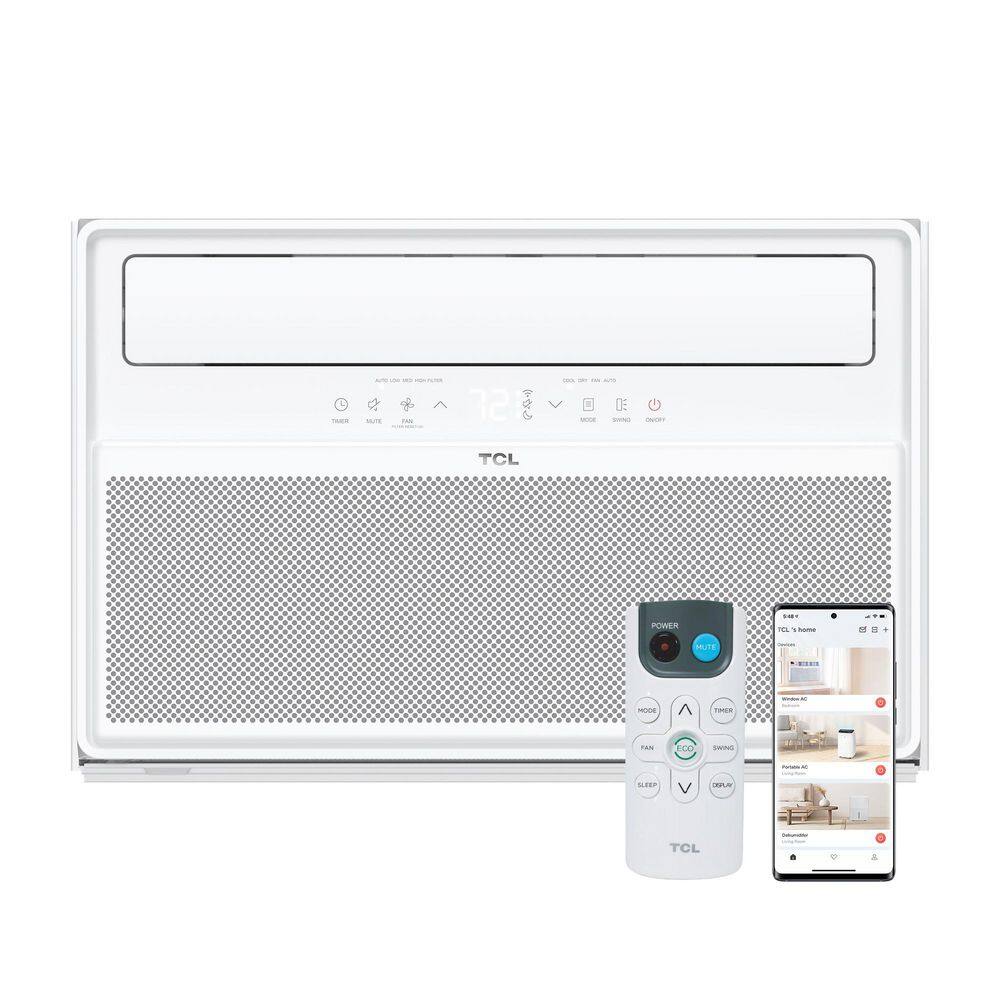 Q Series 18,000 BTU 230 Volts Window AC Cools 1,000 Sq. Ft. with Remote and wifi enabled in White price history on PriceWatchPro