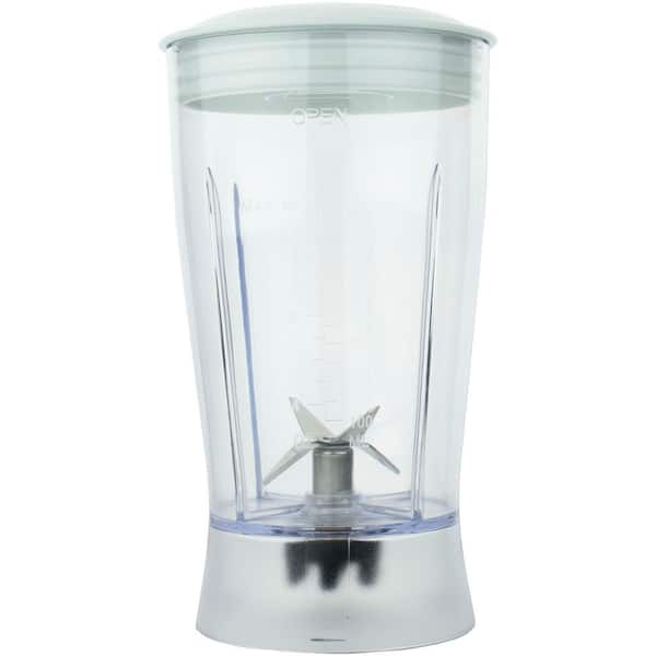 Brentwood 12 Speed Blender Plastic Jar - White