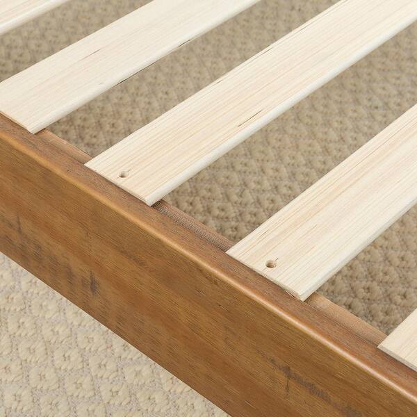 Twin Deluxe Wood Platform Bed, Zinus Moiz Deluxe Wood Platform Bed Frame