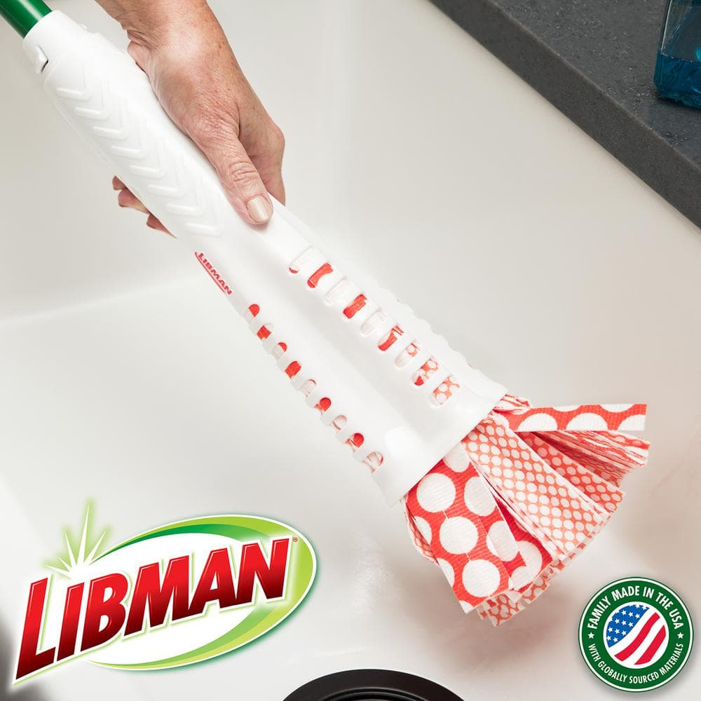 Libman Wonder Mop with Green Handle and Microfiber Head