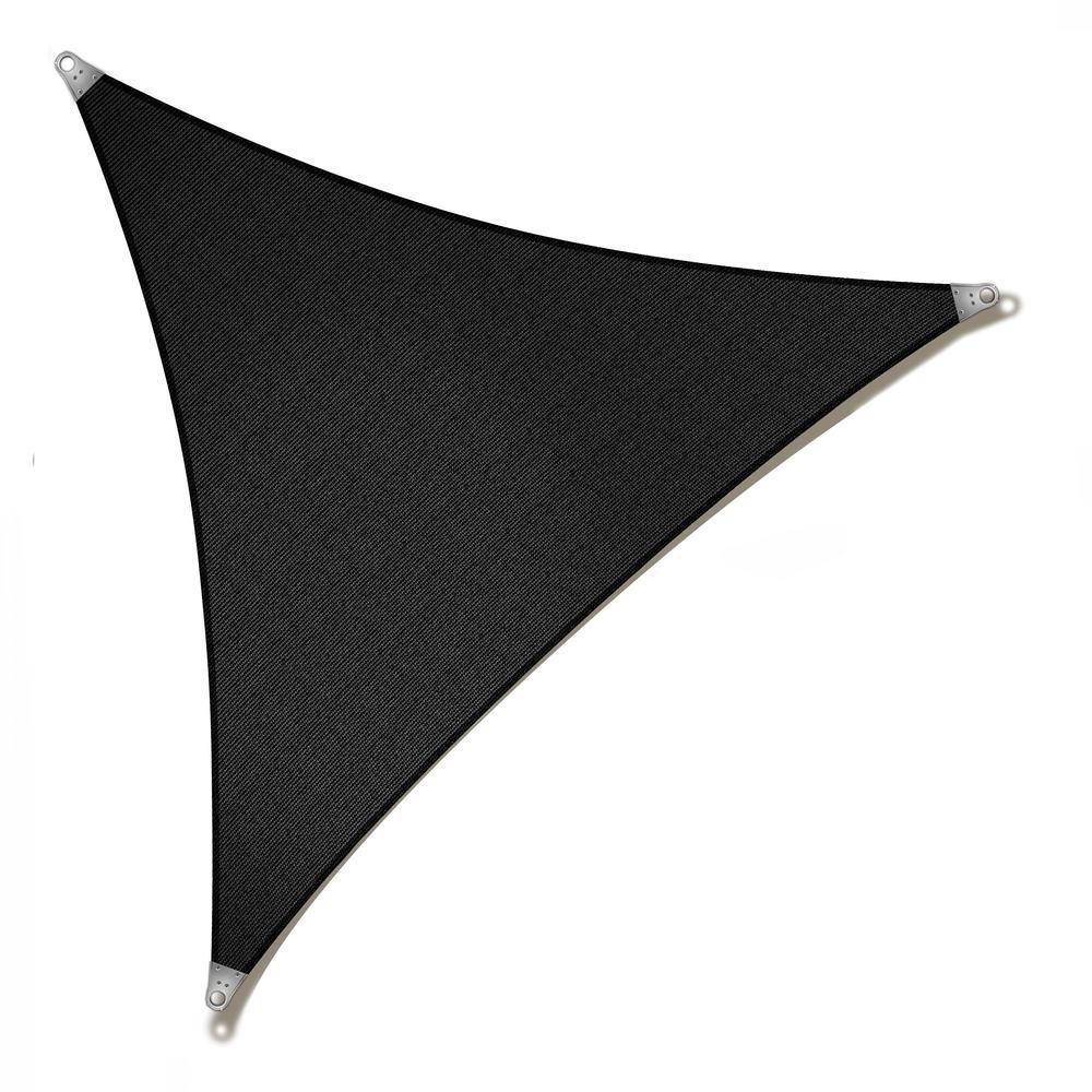 16' x 16' x 16' Triangle Super Ring Sun Shade Sail 260 GSM Heavy Duty - Black price history on PriceWatchPro