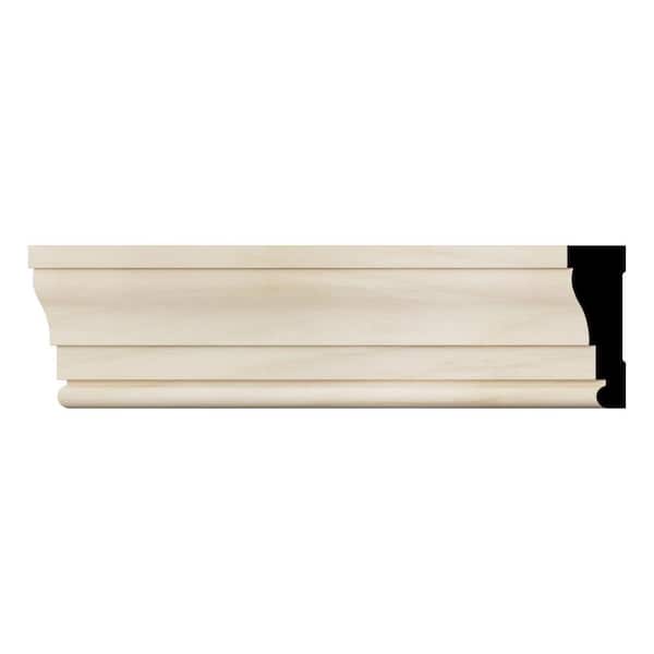 Ekena Millwork WM376 0.69 in. D x 2.25 in. W x 96 in. L Wood (Poplar) Colonial Casing Moulding