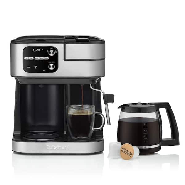 Cuisinart 12-Cup Stainless Steel Residential Drip Coffee Maker in the Coffee  Makers department at