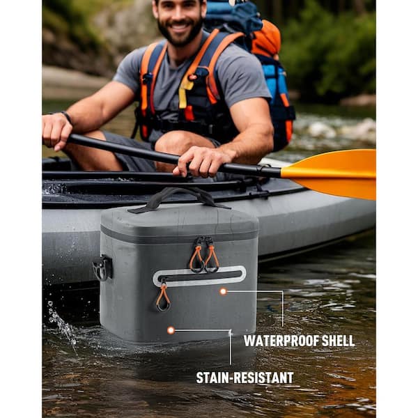 Misopily 15 qt. Waterproof Leak-Proof Insulated Soft-Side Cooler
