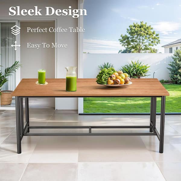 BINGDWEN 6-Piece Black Metal Patio Conversation Set, Outdoor Sofa Set with Swivel Chair, Ottoman and Gray Cushions