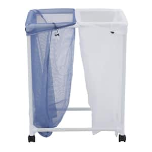 2-Bag Mesh Laundry Sorter Hamper