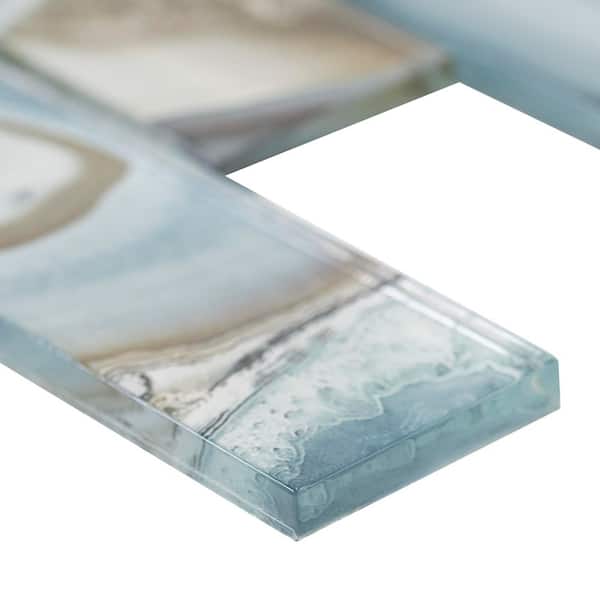 MSI - Night Sky Subway 12 in. x 12 in. x 0.31 in. Glass Mesh-Mounted Mosaic Wall Tile (1 sq. ft./Each)