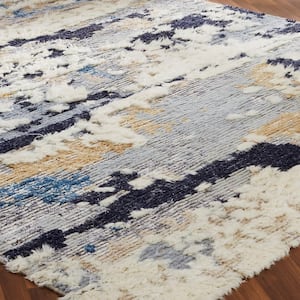 Blue Tones 8 ft. 6 in. x 11 ft. 6 in. Area Rug