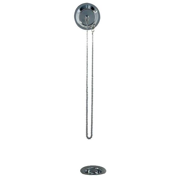 American Standard Standard Collection 1-1/2 in. Bath Drain with Chain and Stopper in Polished Chrome