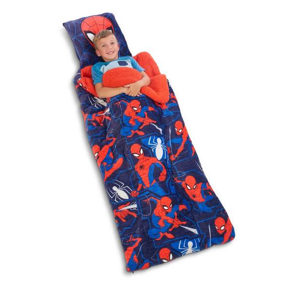 Marvel Spider Man Fearless Spidey Silk Touch Sherpa Slumber Bag
