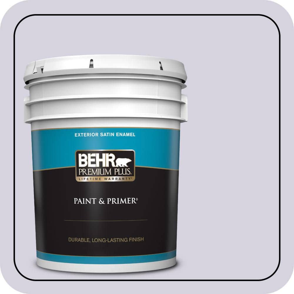 5 gal. #650E-2 Lovely Lavender Satin Enamel Exterior Paint & Primer price history on PriceWatchPro