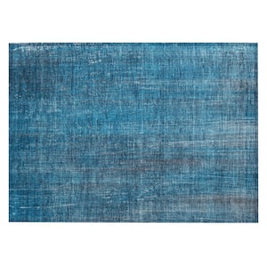 Chantille ACN552 Blue 1 ft. 8 in. x 2 ft. 6 in. Machine Washable Indoor/Outdoor Geometric Area Rug